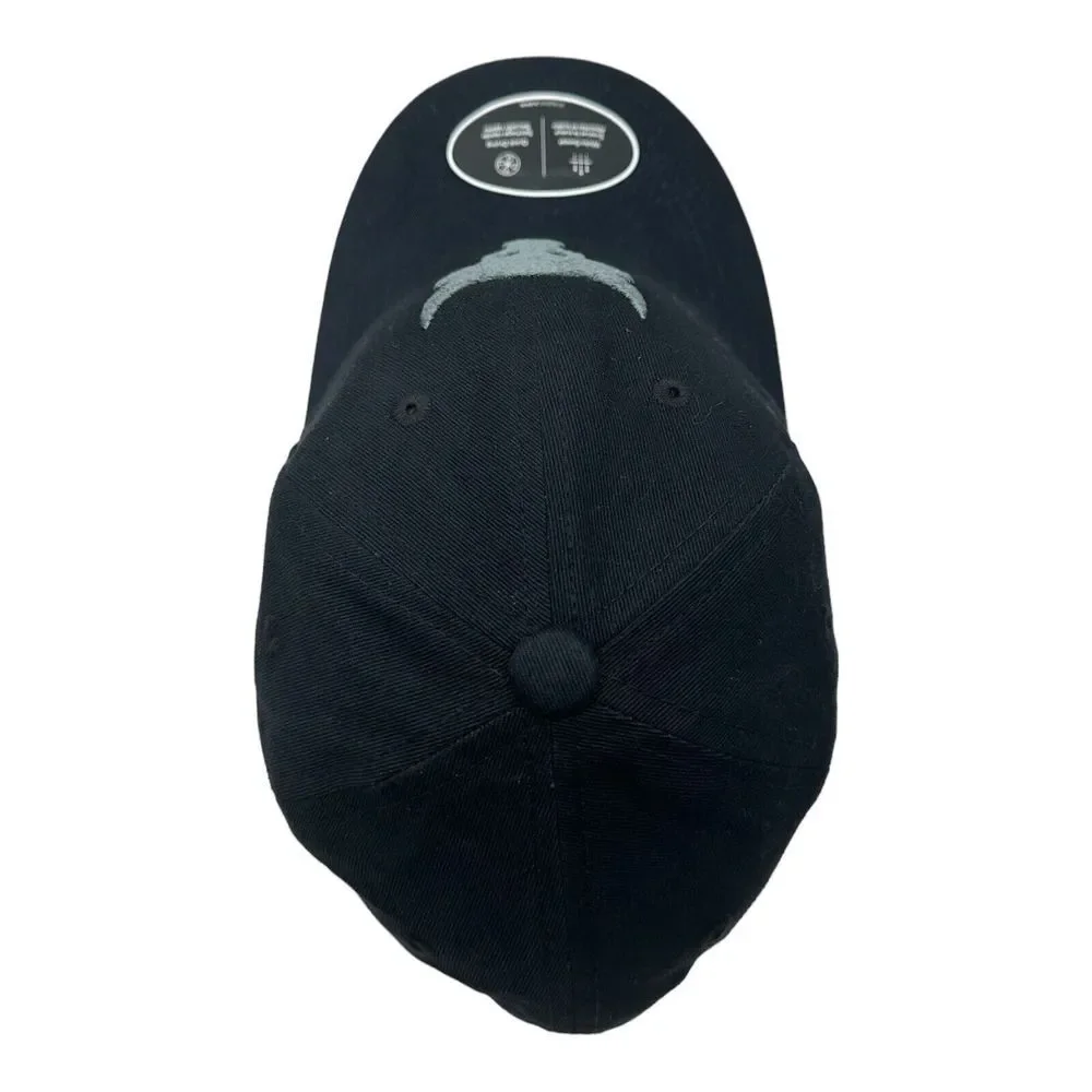 NWT Under Armour Project‎ Rock Black Bull Logo Stretch Fit Youth Kids Hat Cap OS